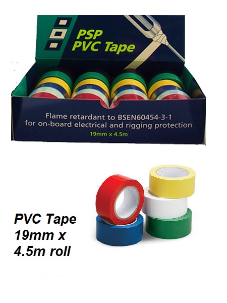 PVC electrical tape.